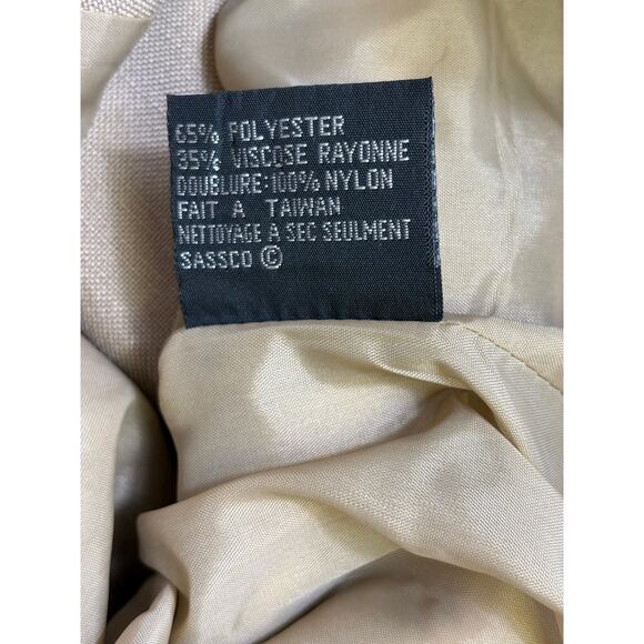 Kasper Blazer Jacket Womens Sz 8 Brown Single Breasted 3 Buttons Casual Career - Picture 5 of 7